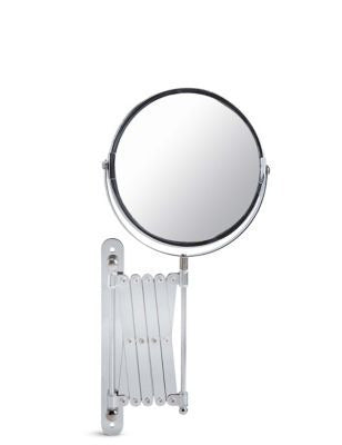 Top Home Extendable Wall Bathroom Mirror 2-Sided Magnifying Hanging 1