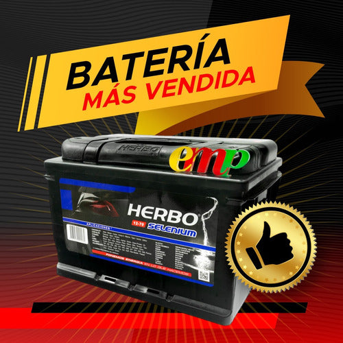 Herbo 12x70 Sealed Maintenance-Free Car Battery 6