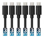 Sabrent [6-Pack] 22AWG Premium 3ft Micro USB Cables USB 2.0 0