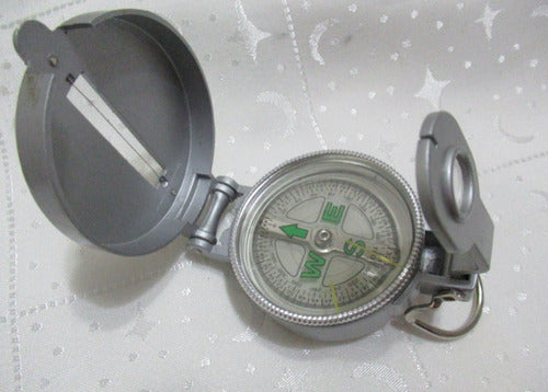 Brújula Plegable Pocket C/ Lupa Engineer Directional Compass 0