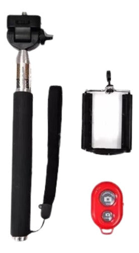 Bastao Selfie Monopod Z07-1 Com Controle Bluetooth 0