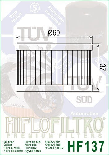 Hiflo Filter Oil Filter for Suzuki DR 650 DR 800 Solomototeam 1