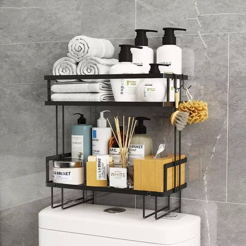 Búho Store Multi-Purpose Organizer Shelf for Bathroom and Kitchen - 2-Tier 3