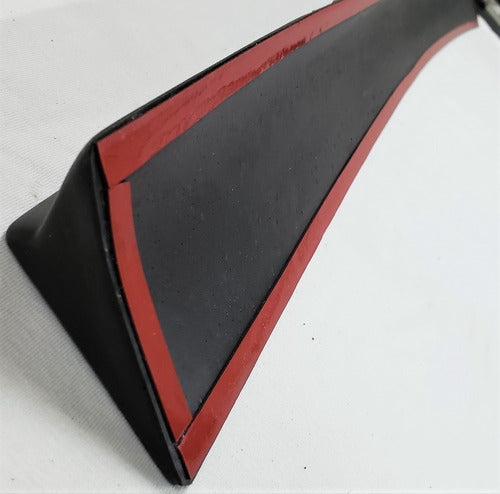 Rapinese Universal Car Wing Adhesive Spoiler Black Xxx 2