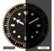 Lafocuse Black Wall Clock That Glows In The Dark 2