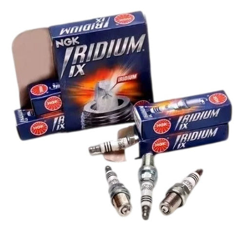 NGK Iridium CR7HIX Spark Plug for YBR XTZ 125 Crypton Smash Biz 0