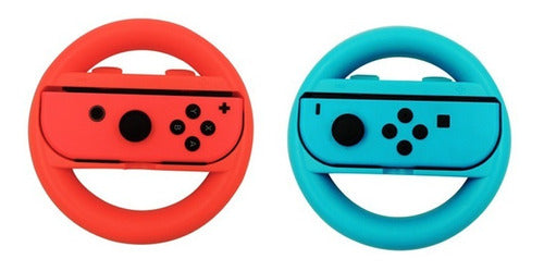 Generic Par Volante Para Nintendo Switch Azul Y Rojo 1