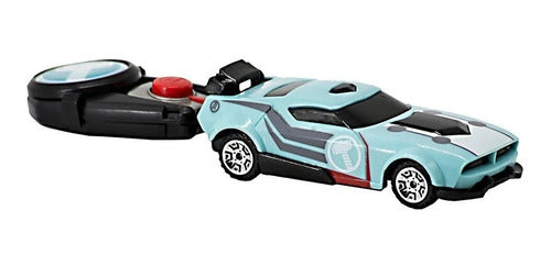 Avengers Cars Toy with Launcher Key Pusher New 6