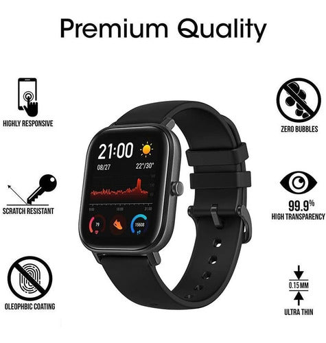 Armis Full 5D PMMA Screen Protector Compatible with Amazfit GTS 1