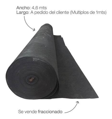Durable 200gr Drainage Polypropylene Geotextile Fabric - 4 Linear Meters 2