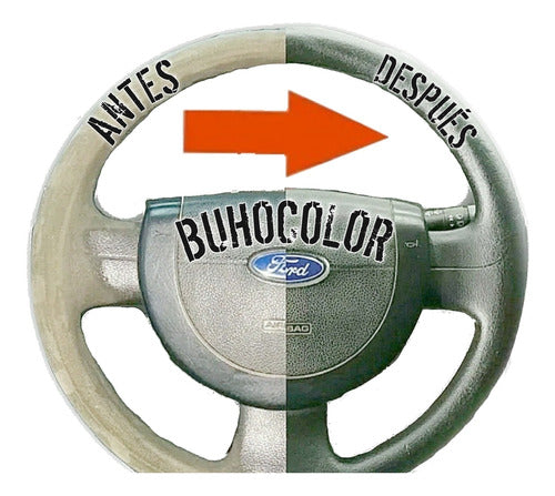 Universal Steering Wheel Restorer Kit for Rubber or Leather 1