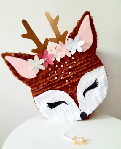 Enchanted Forest Deer Fawn Bambi Pinata for Girls 4