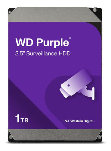 Western Digital WD Purple 1TB Surveillance Hard Drive - 5400 RPM 0