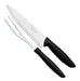 Tramontina Set Asado 2 Pz Cuchillo Chef Tenedor Trinchante 3