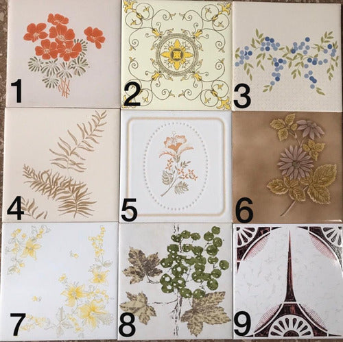 NadiaAzulejosCeramicas Decorated Replacement Tiles 0