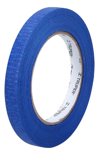 Cinta Enmascarar Azul Pintor 14 Días 1/2'' 12mm 50mt Truper 3