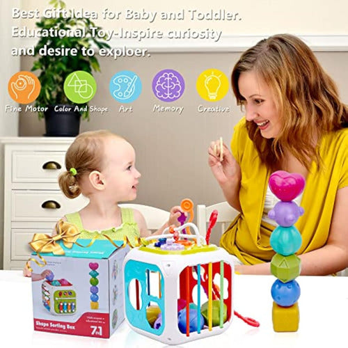 Montessori Sensory Toys 7 in 1 for Babies 5