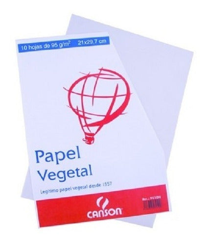 Canson A4 Tracing Paper Pack - 10 Sheets 95g 0