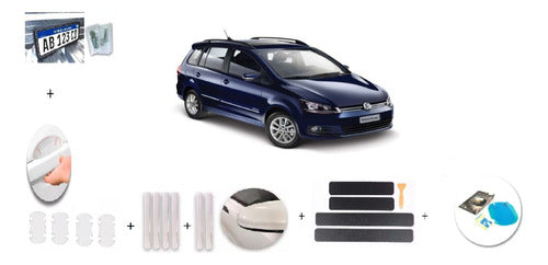 Combo De Accesorio De Protección Para Volkswagen Suran 2017 0