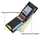 TechIQ Carbon Fiber Wallet and Cardholder for AirTag RFID 3