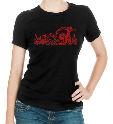 Women's National Rock Bands Cotton T-shirts 7