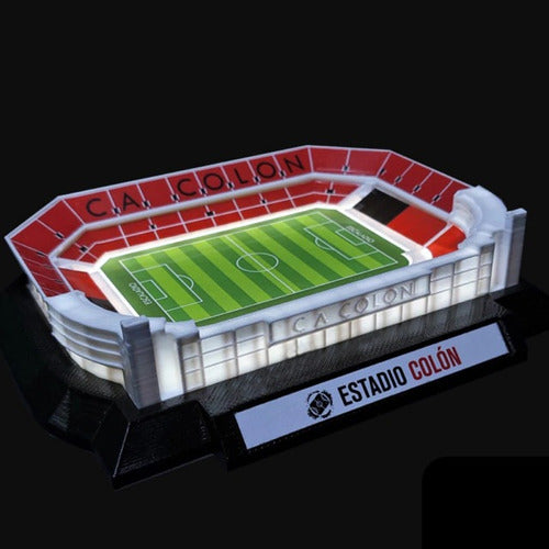 Regalando Pasión Replica Estadio Colon De Santa Fe Led Luminoso 3D Oficial 3