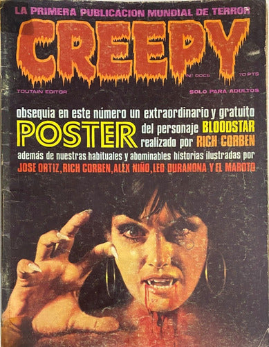 Creepy, Comic De Terror,  Nº 12  Rba 0