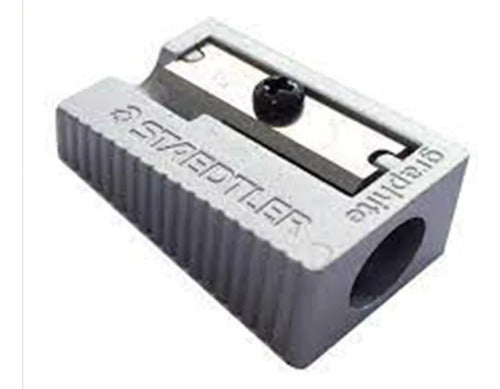 Staedtler Metal Pencil Sharpener Conical 510-10 1 Hole 0