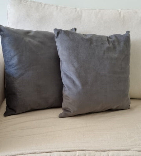 Stain-Resistant Synthetic Corduroy Pillow Cover 60 x 60 Washable 19