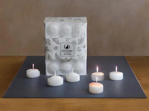 Velas De Noche 4 Pack X 12c/u, 48 Velas En Lapstu 1