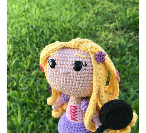 Rapunzel Amigurumi Crochet Doll from Tangled 1