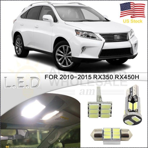 RX350 19 Interior LED Lights Package Kit for 2010-2015 1