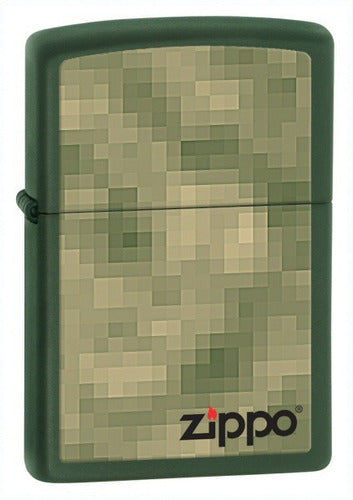 Zippo Original Unfocus Lighter Model 28036 Warranty 0