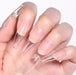 Fashion Press On Soft Gel 8ml +100 Ultra Thin Coffin Tips 7