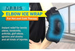 ARRIS Ice Wrap for Elbow, Gel Pack Included 4