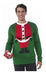 Rubies Mens Santa Head Ugly Christmas Sweater 0