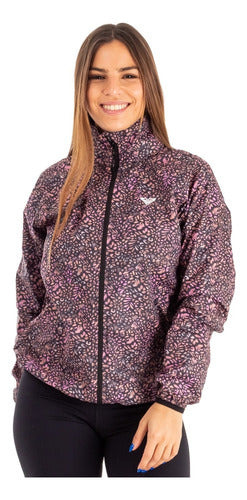 Roxy Pack And Go Printed Windbreaker Jacket for Women 0