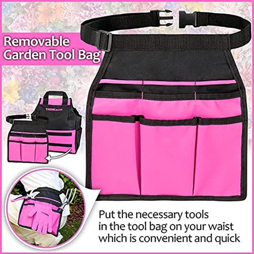 Thinkwork Charming Pink Garden Tools, Gardening Gifts for Women 1