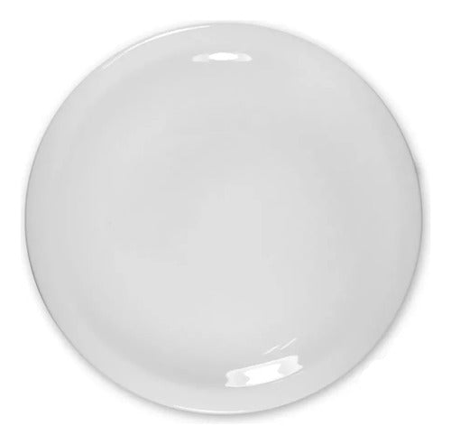 Schmidt White Porcelain Flat Plate 24 Cm 0