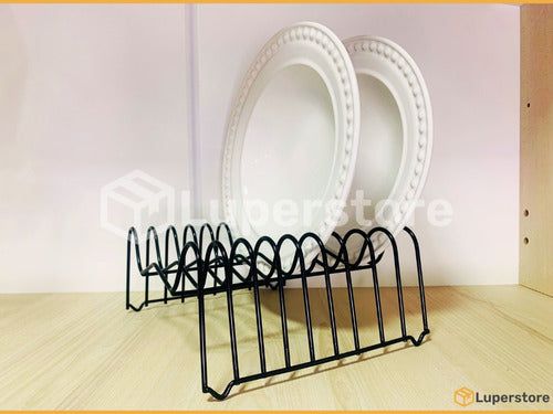 Luperstore Black Steel Dish Rack Without Tray 3