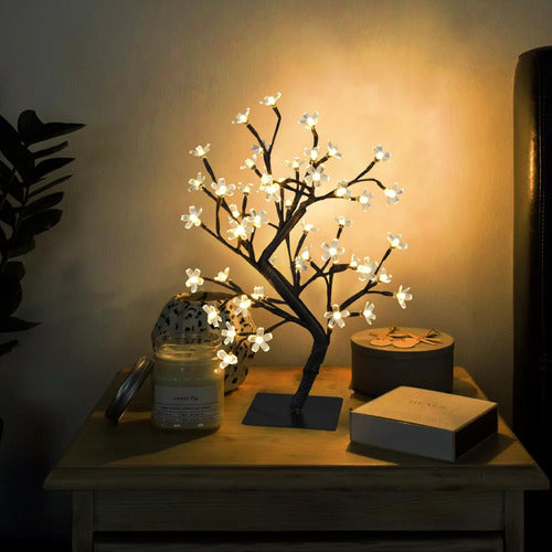 Peiduo Cherry Blossom Tree with 48 Warm White Lights – 17.5 Inches 7