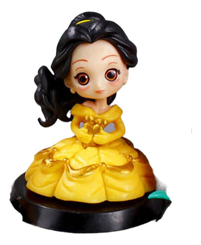 Disney Princess Mini Figure Belle and the Beast Birthday Doll 0