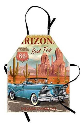 Lunarable Route 66 Travel Apron to Arizona 0