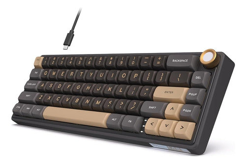 Teclado Para Juegos Con Cable Rk Royal Kludge R65 Con Perill 0