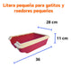 Rabbit Rodent Small Sanitary Tray Litter Box 20