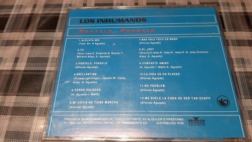 Los Inhumanos - Pontelo Ponselo - Cd Nuevo Cerrado 1993 1