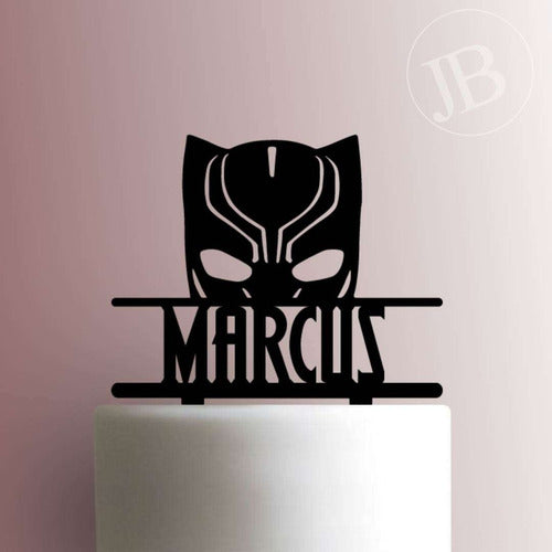 Cake Topper Adorno Torta - Black Panther Personalizado 1