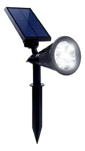 Solar LED Stake Lamp Rechargeable Garden Warm Light 0