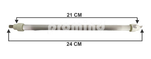 Generic Infrared Heater Quartz Tube 21cm (24cm) 433w 1