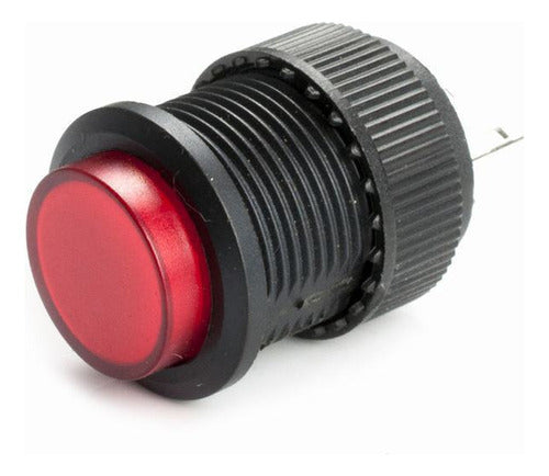 Informatica San Isidro Push Button 16mm Non-Latching 250V 3A Red 0